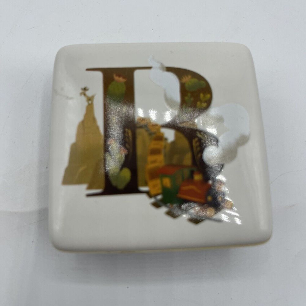 Disney parks ABC letters B is for Big Thunder Mountain Railroad‎ Trinket Box